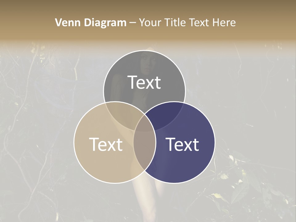 Dryad Fairy Female PowerPoint Template