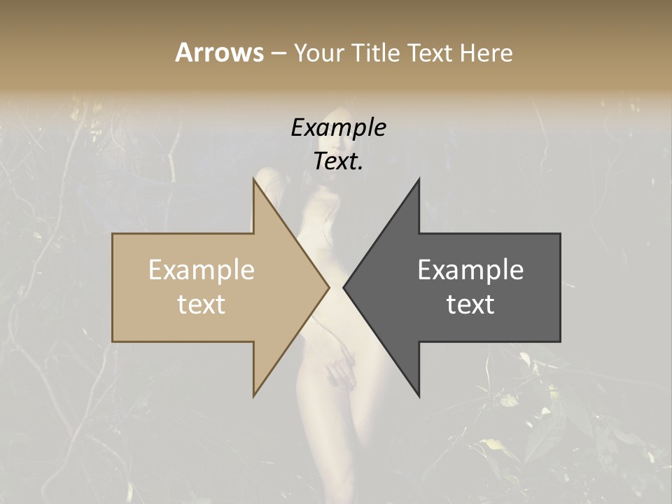 Dryad Fairy Female PowerPoint Template