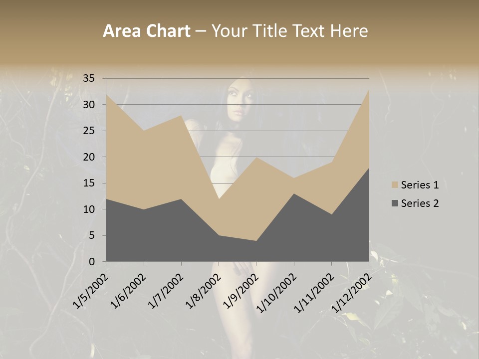 Dryad Fairy Female PowerPoint Template