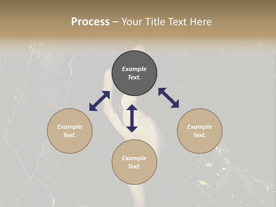 Dryad Fairy Female PowerPoint Template