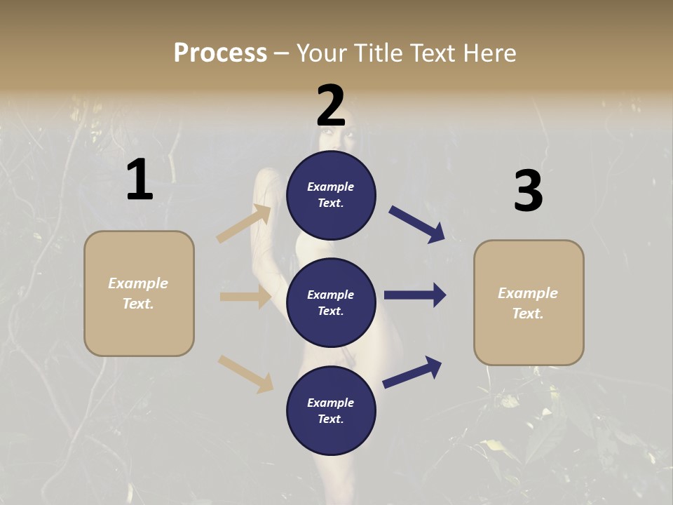 Dryad Fairy Female PowerPoint Template