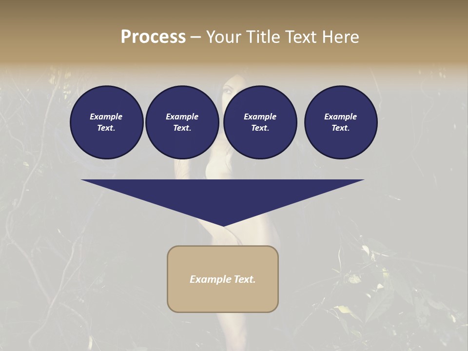 Dryad Fairy Female PowerPoint Template
