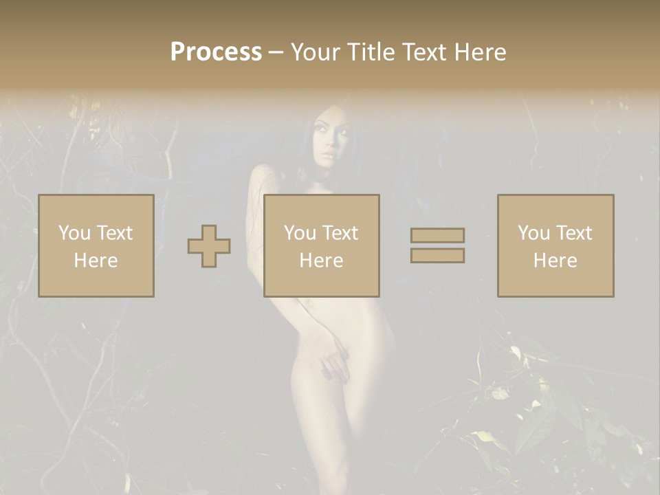 Dryad Fairy Female PowerPoint Template