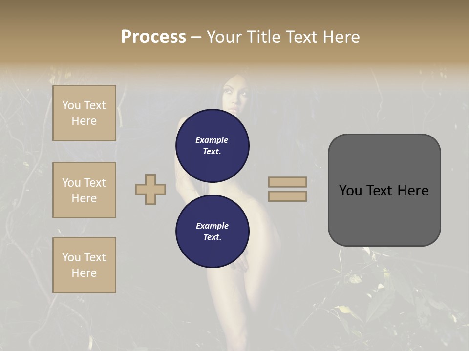 Dryad Fairy Female PowerPoint Template