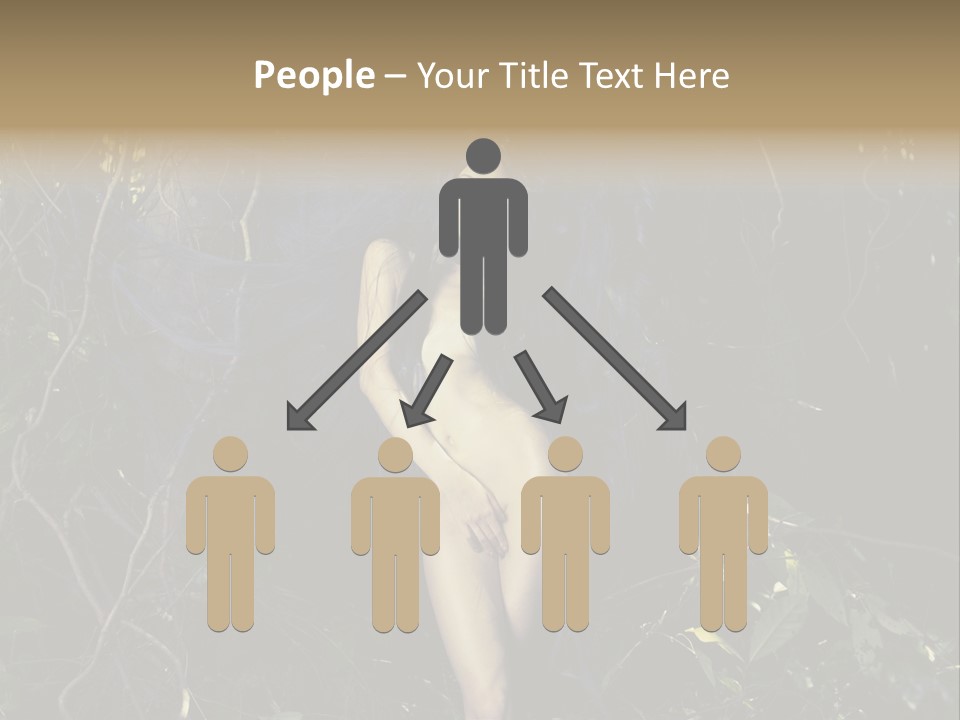 Dryad Fairy Female PowerPoint Template