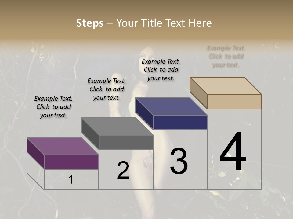 Dryad Fairy Female PowerPoint Template