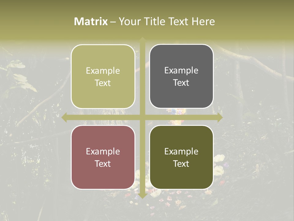 Dress Romantic Figure PowerPoint Template