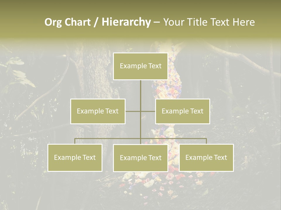 Dress Romantic Figure PowerPoint Template