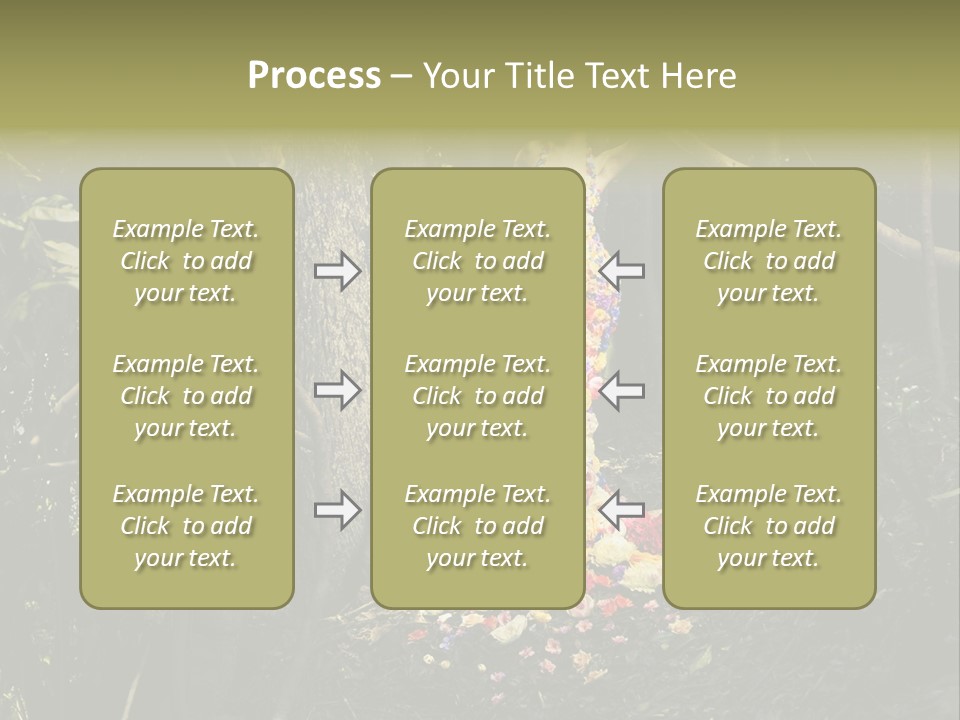 Dress Romantic Figure PowerPoint Template