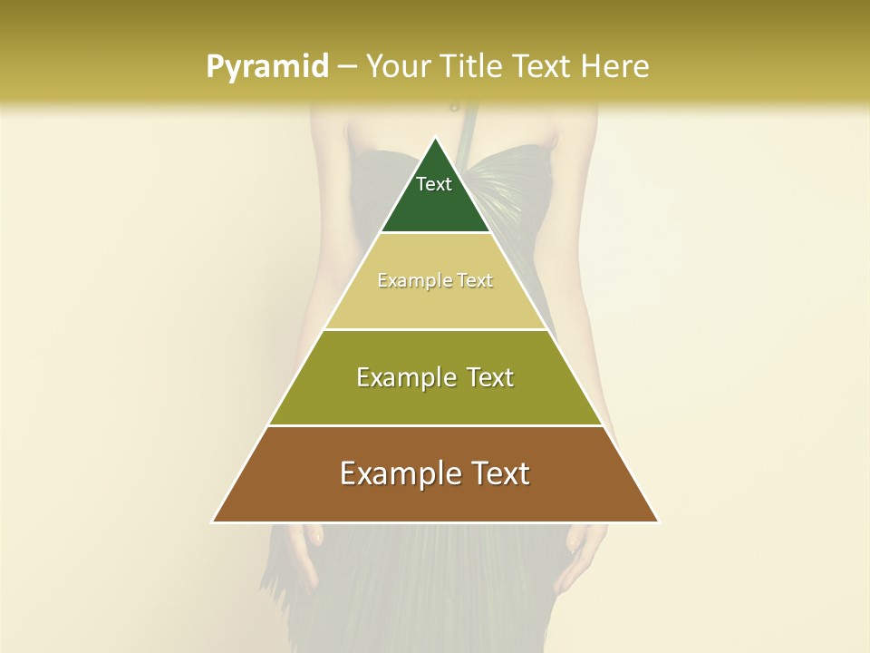 Person Brunette Fashionable PowerPoint Template