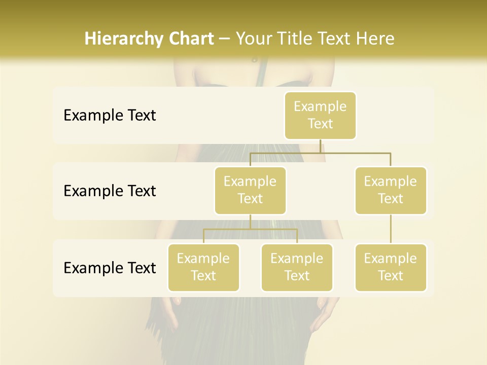 Person Brunette Fashionable PowerPoint Template