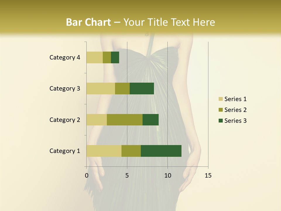 Person Brunette Fashionable PowerPoint Template