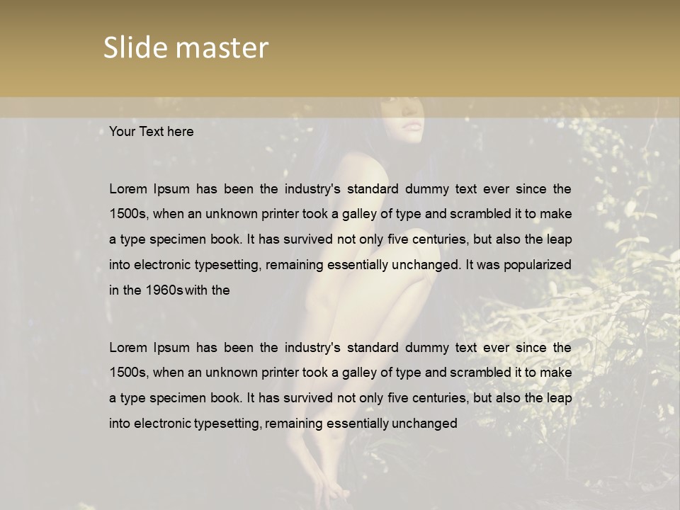 Eco Beautiful Green PowerPoint Template