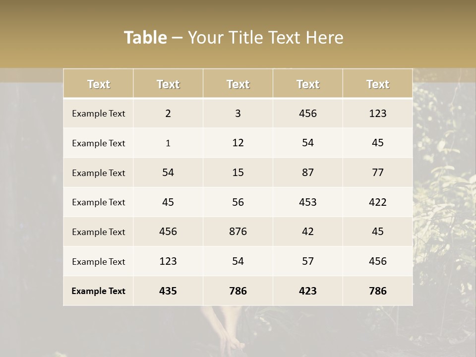 Eco Beautiful Green PowerPoint Template