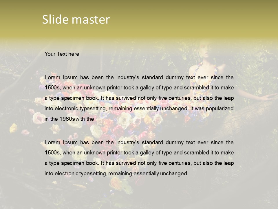 Gorgeous Nature Natural PowerPoint Template