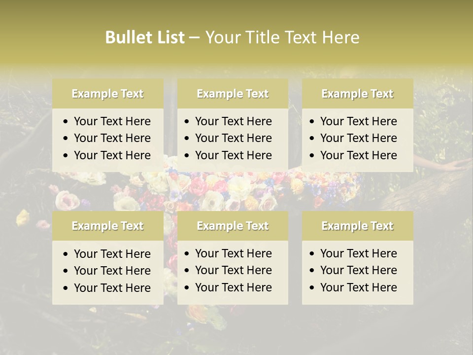 Gorgeous Nature Natural PowerPoint Template