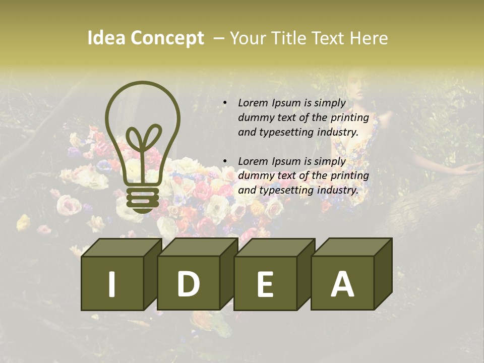 Gorgeous Nature Natural PowerPoint Template