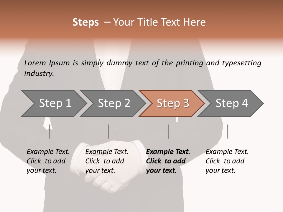 Male Hotel Copy PowerPoint Template