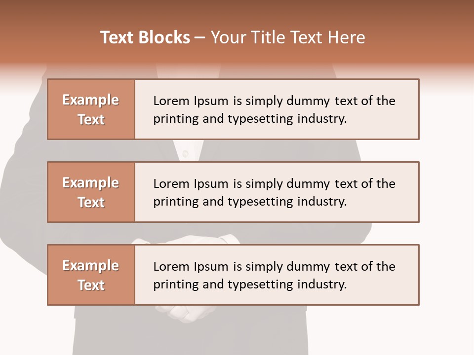 Male Hotel Copy PowerPoint Template