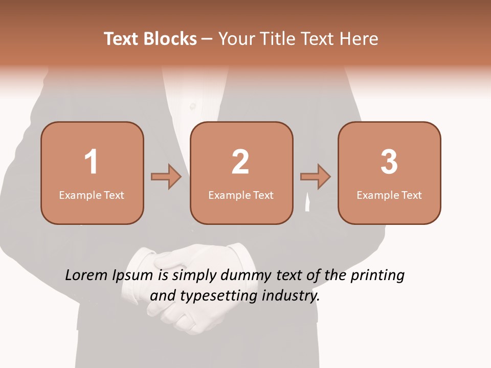 Male Hotel Copy PowerPoint Template