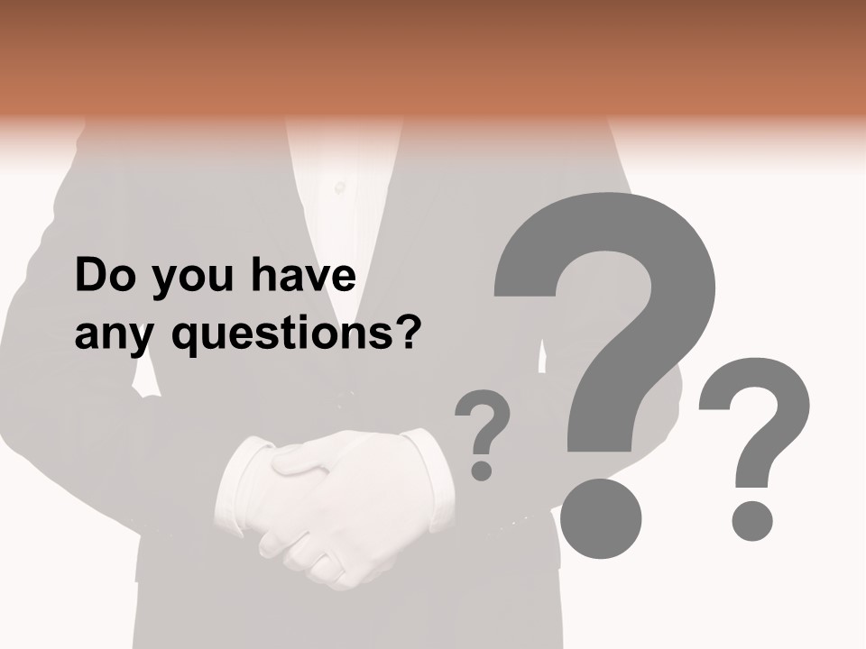 Male Hotel Copy PowerPoint Template