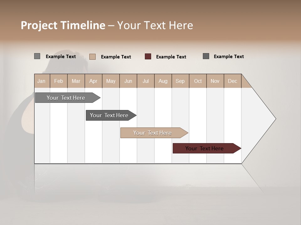 Feelings Depressed Portrait PowerPoint Template