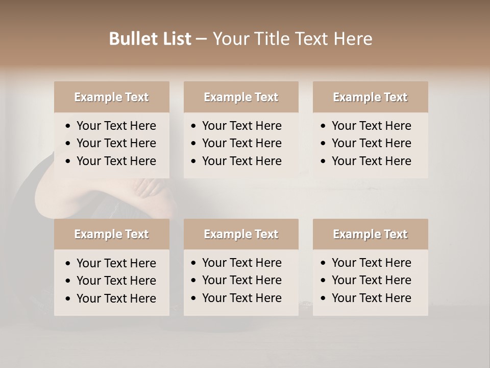 Feelings Depressed Portrait PowerPoint Template