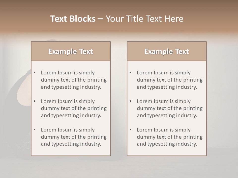 Feelings Depressed Portrait PowerPoint Template