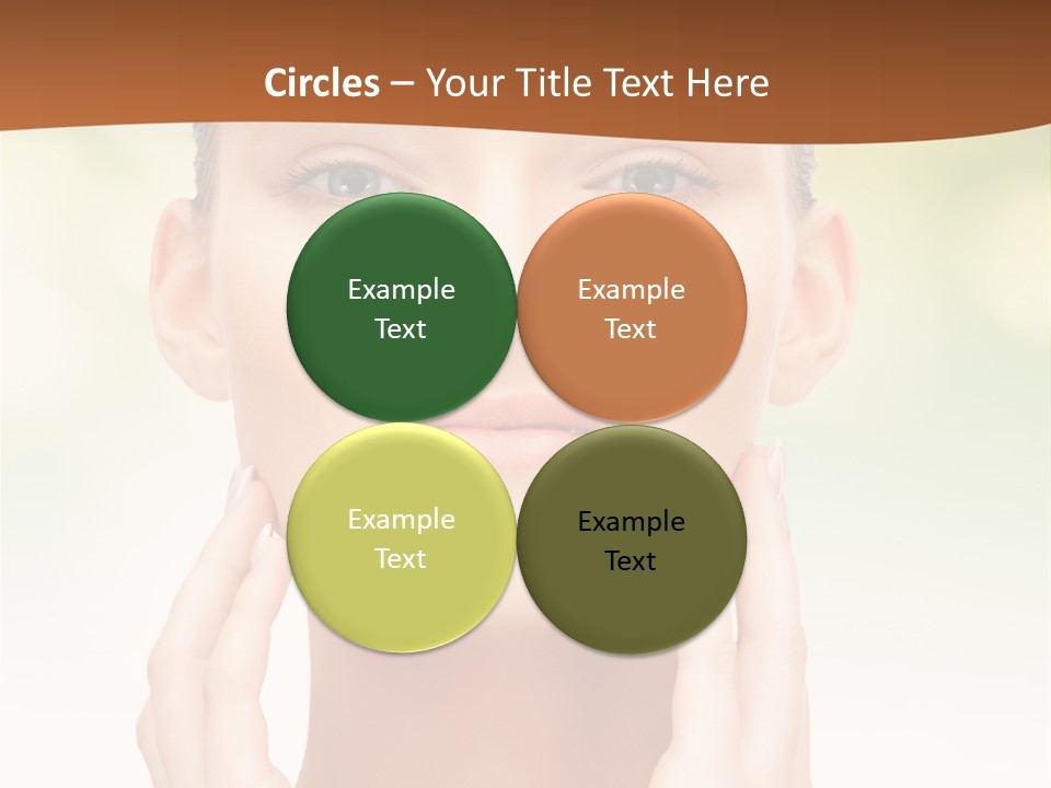 Beauty Girl Healthcare PowerPoint Template