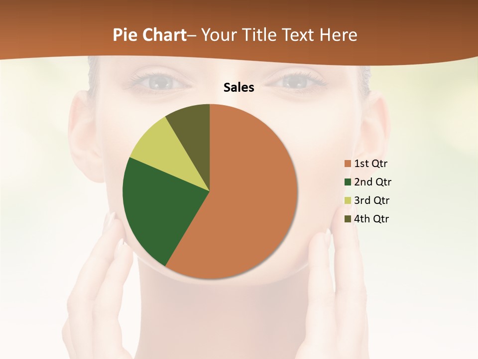 Beauty Girl Healthcare PowerPoint Template