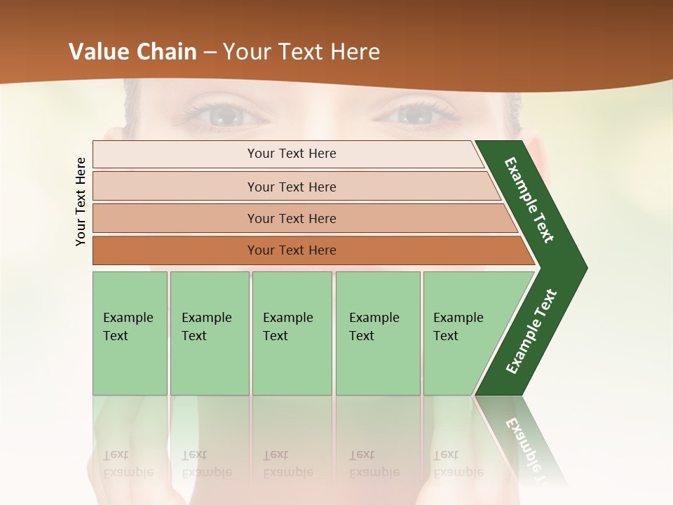 Beauty Girl Healthcare PowerPoint Template