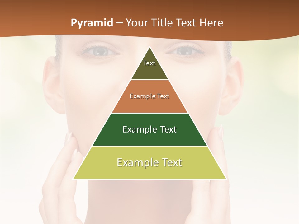 Beauty Girl Healthcare PowerPoint Template