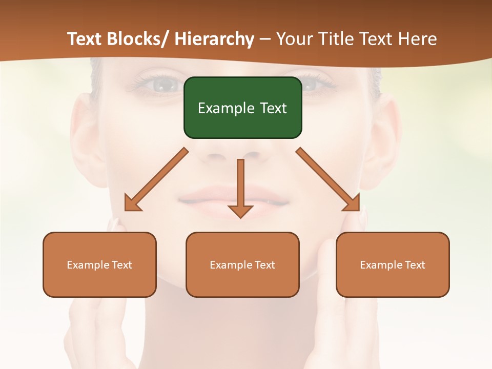 Beauty Girl Healthcare PowerPoint Template