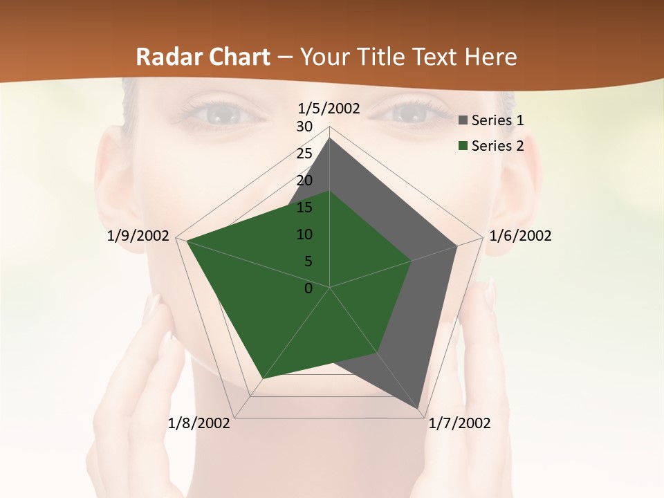 Beauty Girl Healthcare PowerPoint Template