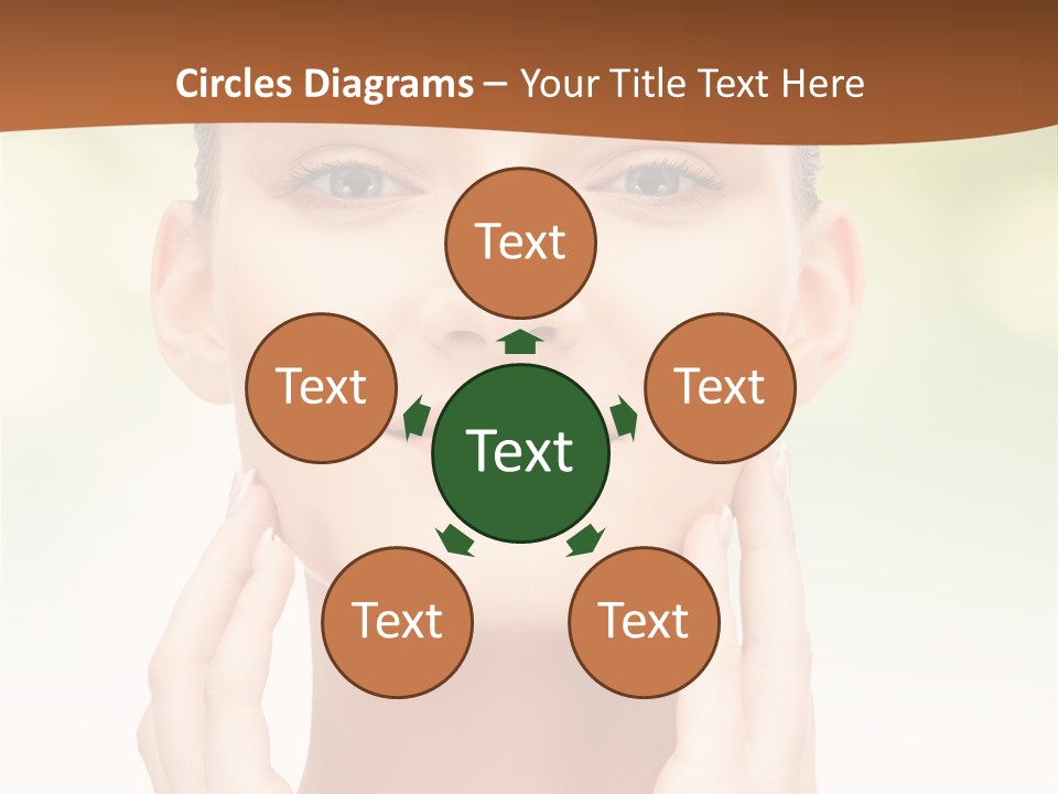 Beauty Girl Healthcare PowerPoint Template