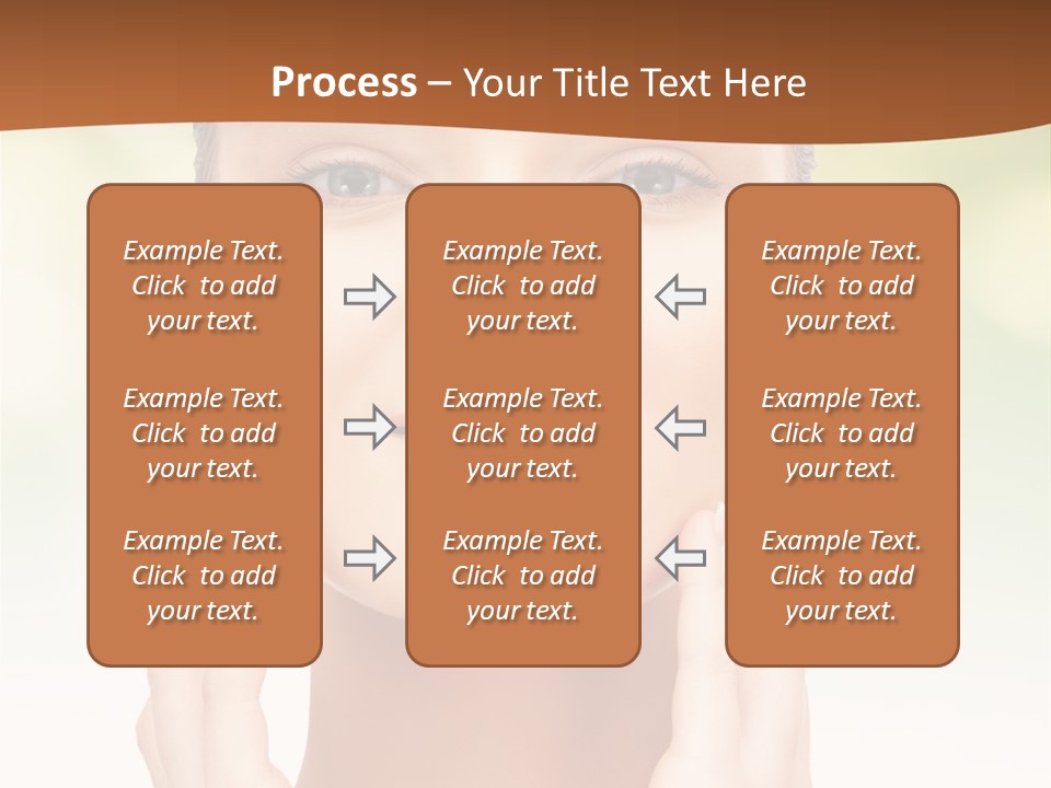 Beauty Girl Healthcare PowerPoint Template
