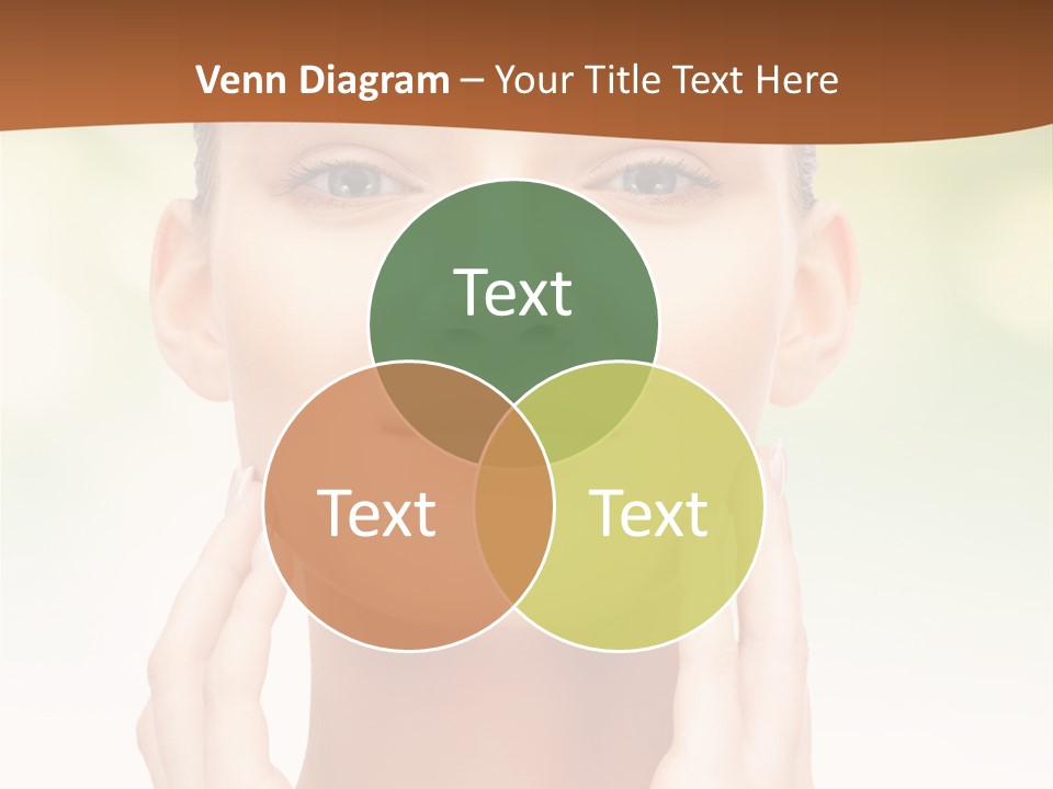 Beauty Girl Healthcare PowerPoint Template