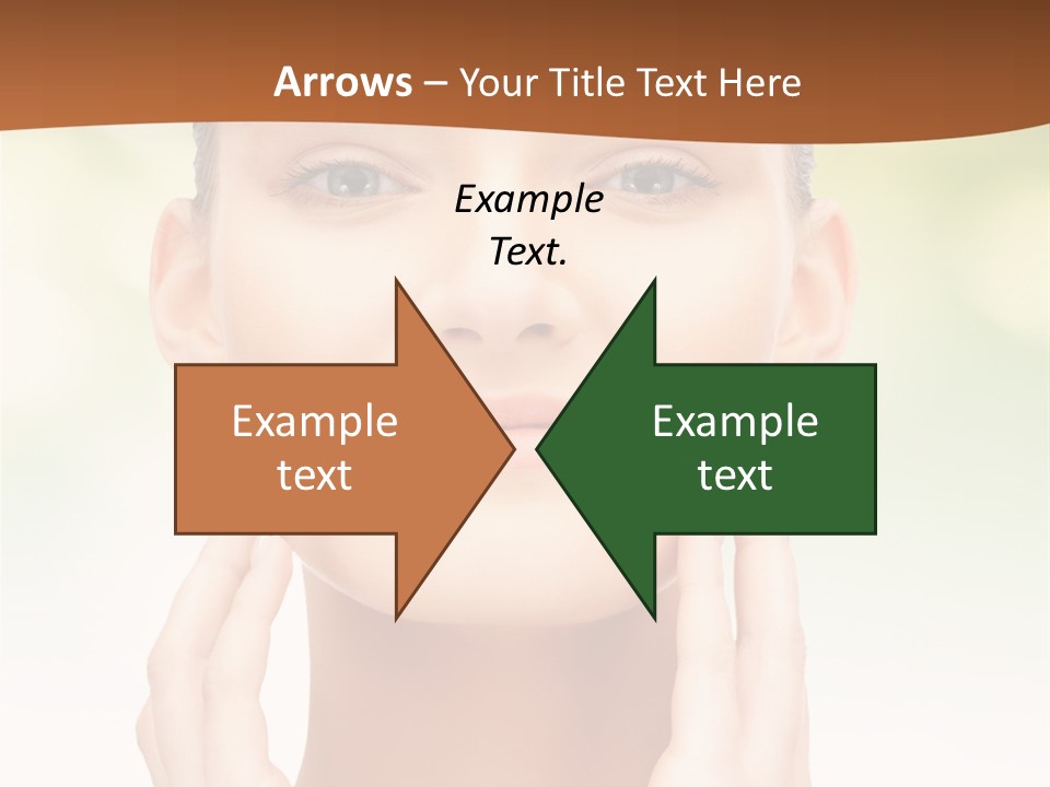 Beauty Girl Healthcare PowerPoint Template