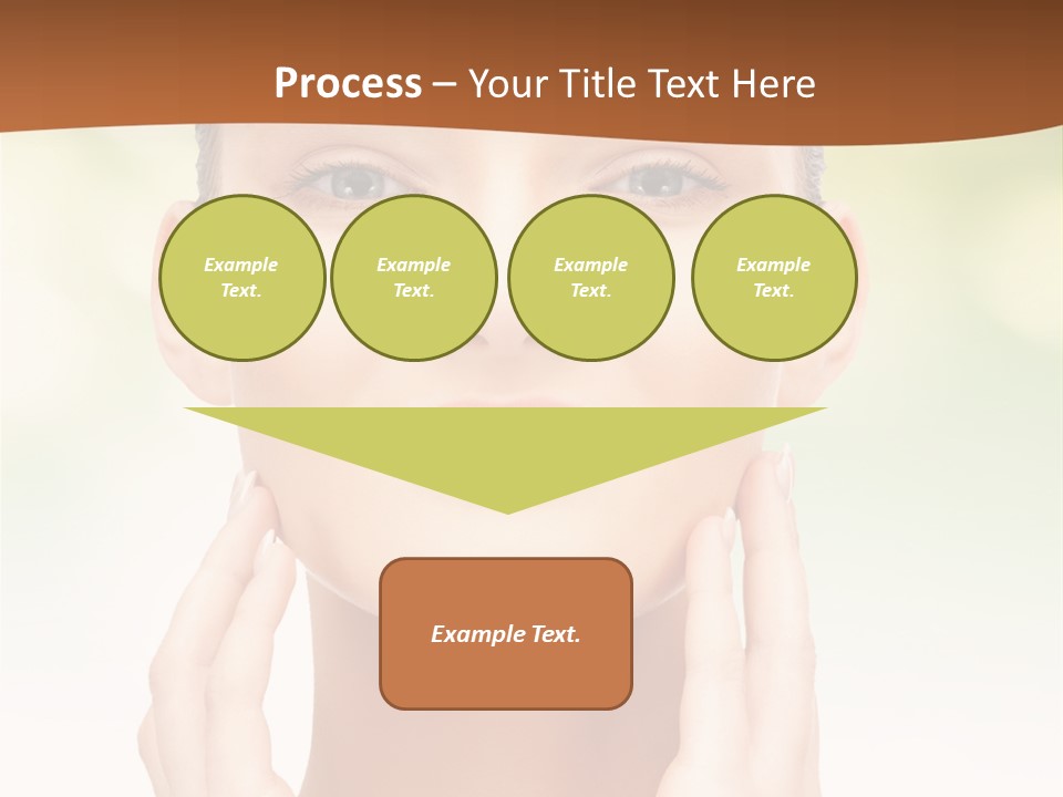 Beauty Girl Healthcare PowerPoint Template