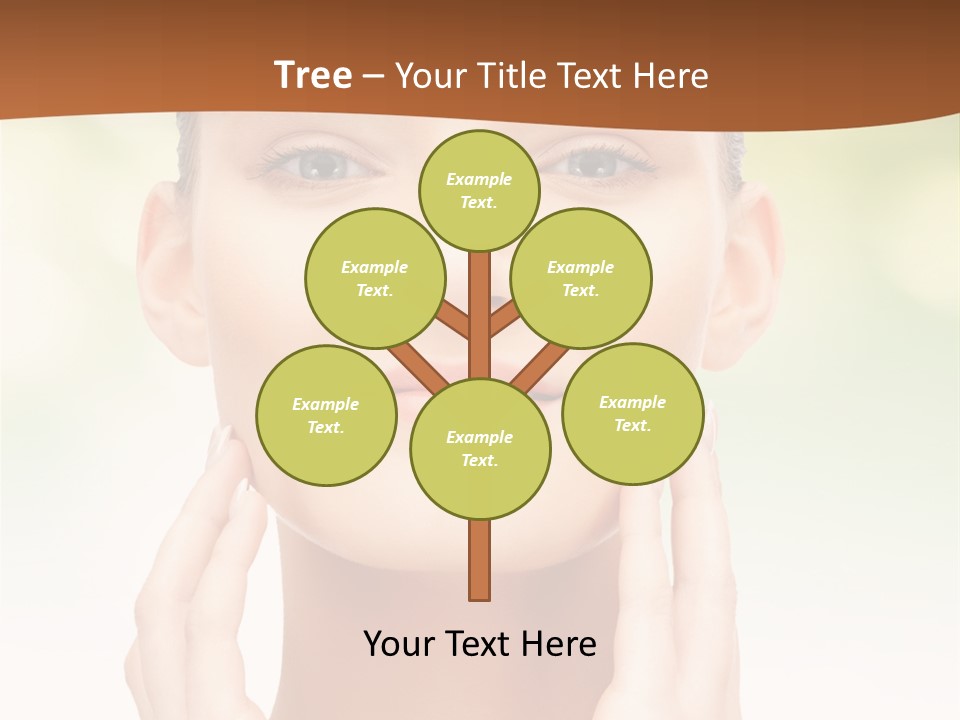 Beauty Girl Healthcare PowerPoint Template