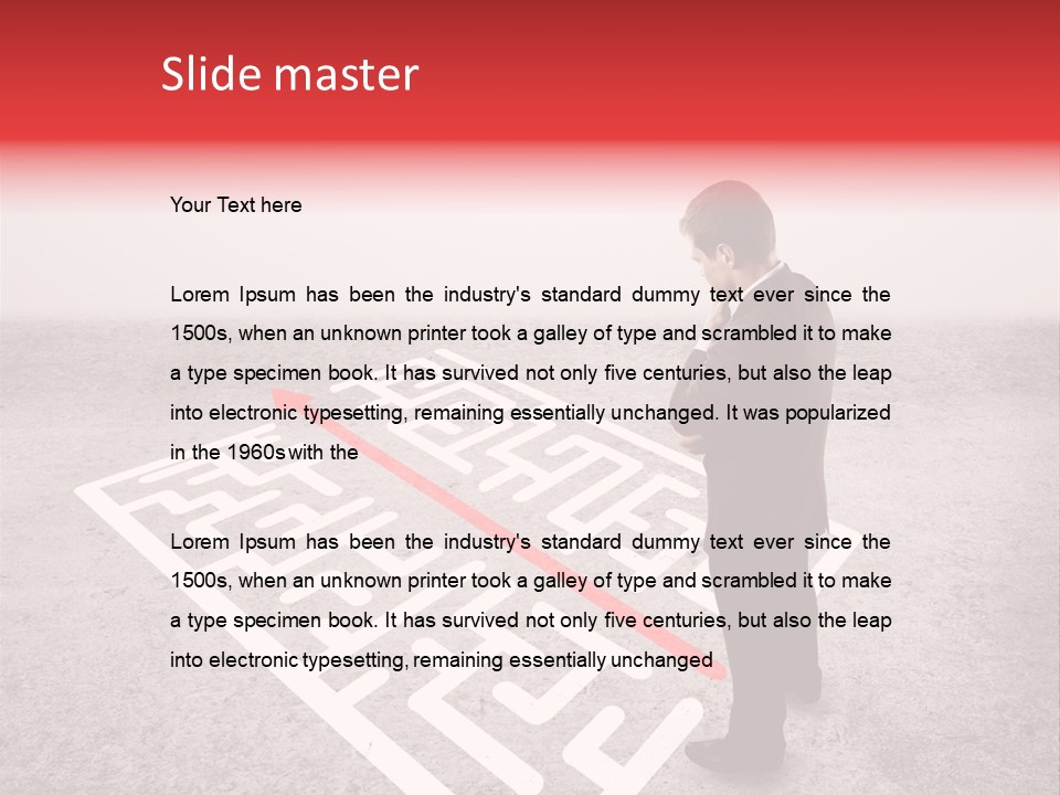 Human Creative Idea PowerPoint Template