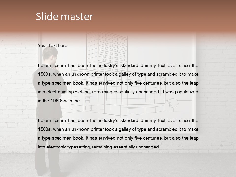 Placard Sign Poster PowerPoint Template