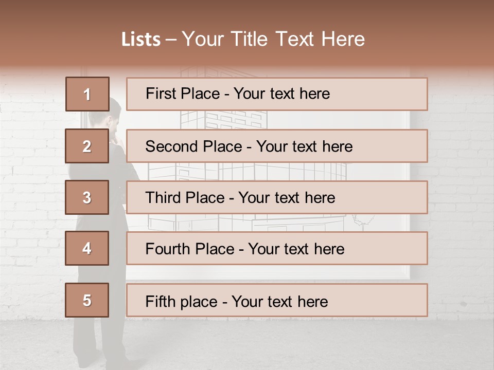 Placard Sign Poster PowerPoint Template