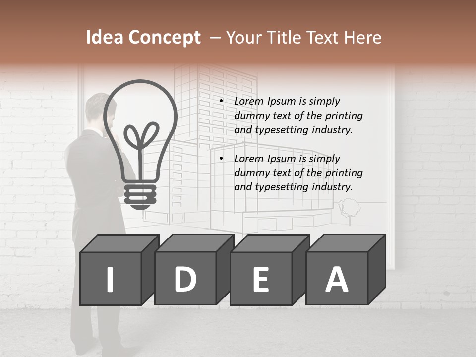 Placard Sign Poster PowerPoint Template