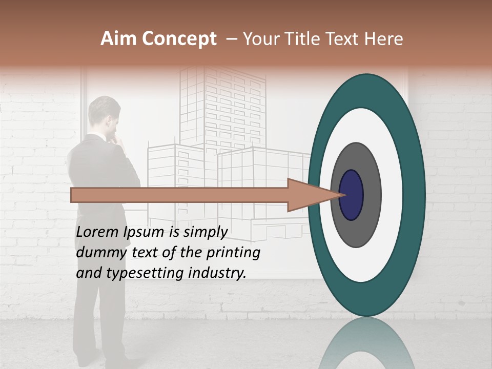 Placard Sign Poster PowerPoint Template