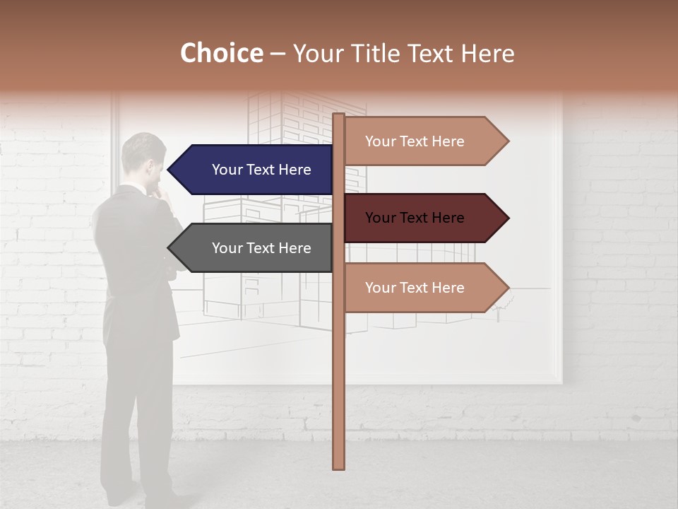 Placard Sign Poster PowerPoint Template