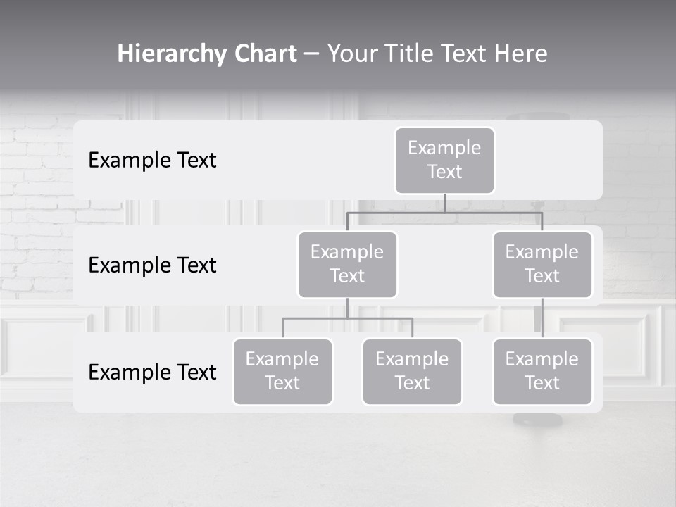 Stained Cement Building PowerPoint Template