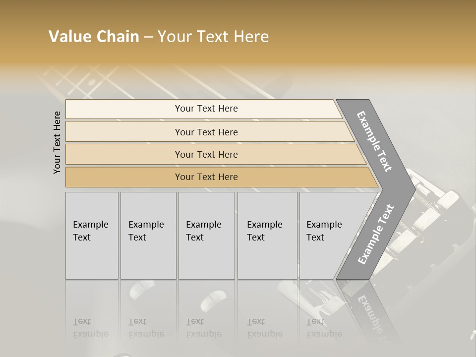 String Instrument Studio Melody PowerPoint Template