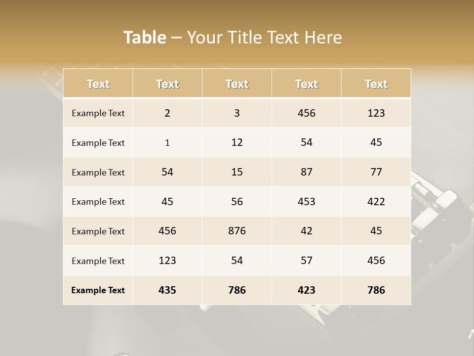 String Instrument Studio Melody PowerPoint Template