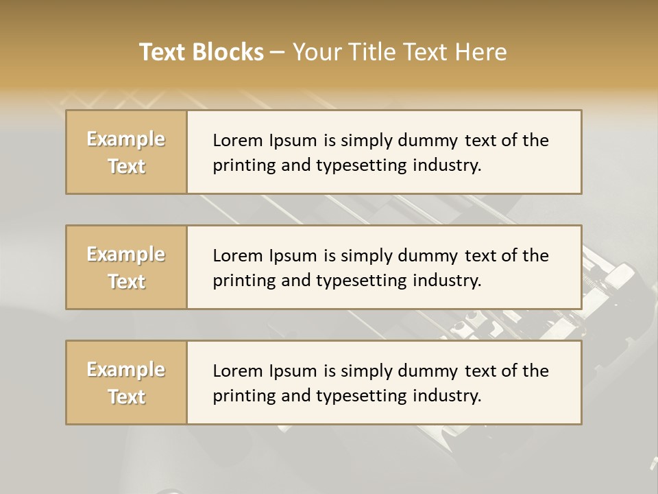 String Instrument Studio Melody PowerPoint Template